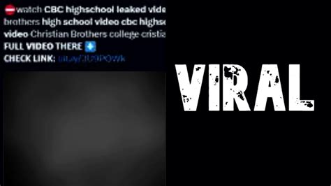 cbc high school leaked|CBC High School Leaked Video: What Happened In CBC High。